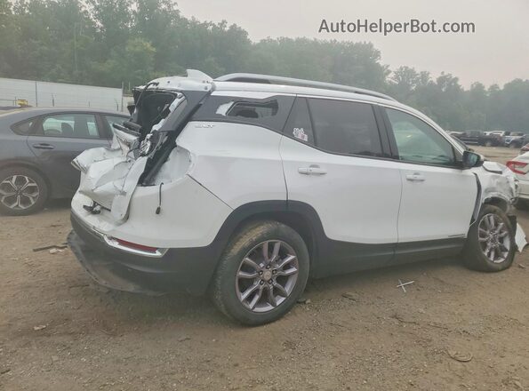 3GKALPEG4PL185410 2023 GMC TERRAIN White Передня права чверть
