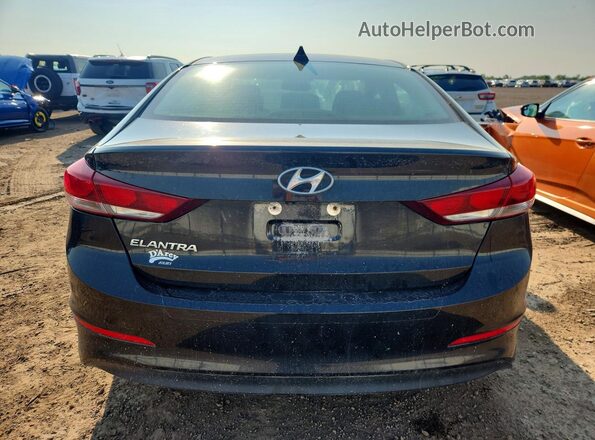 5NPD84LF4JH400830 2018 HYUNDAI ELANTRA Black Vista interior delantera