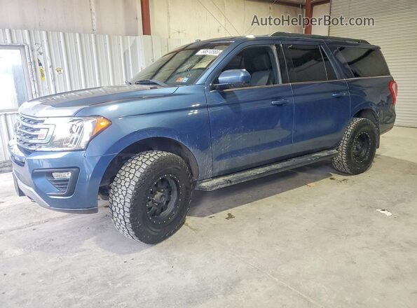 1FMJK1JT7KEA27596 2019 FORD EXPEDITION Blue Задня ліва чверть