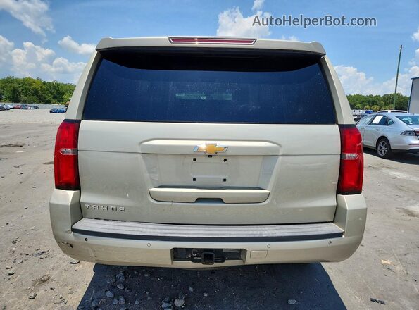 1GNSCAEC8GR394403 2016 CHEVROLET TAHOE Gold Սալոնի դիմացի տեսք