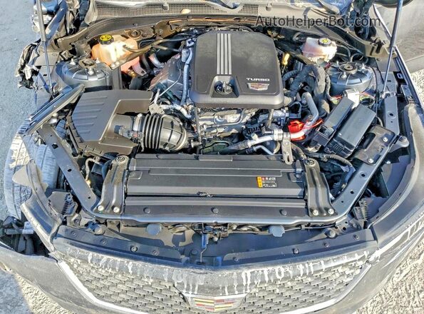 1G6DA5RKXL0143562 2020 CADILLAC CT4 Blue Widok komory silnika