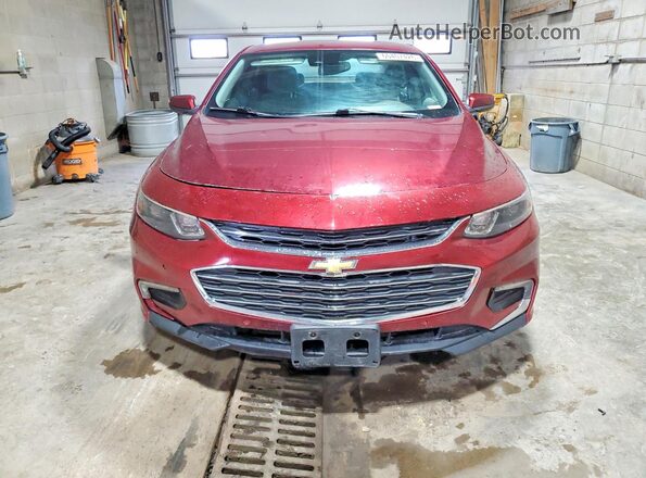 1G1ZE5ST0GF206917 2016 CHEVROLET MALIBU Burgundy Rear view