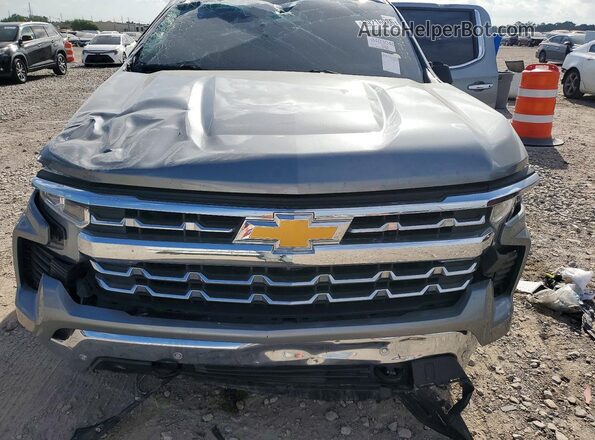 2GCPAEED1P1111286 2023 CHEVROLET SILVERADO Gray Engine compartment view