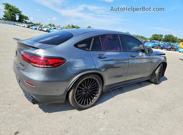 W1N0J8JB3MF922558 2021 MERCEDES-BENZ GLC-CLASS Серый Передняя правая четверть