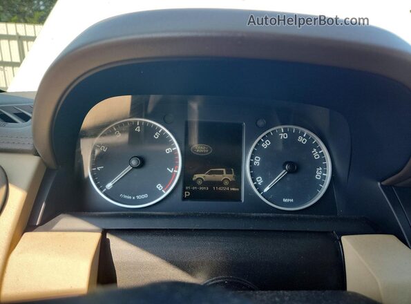 SALAG2V62GA800630 2016 LAND ROVER LR4 White Widok tylnych siedzeń
