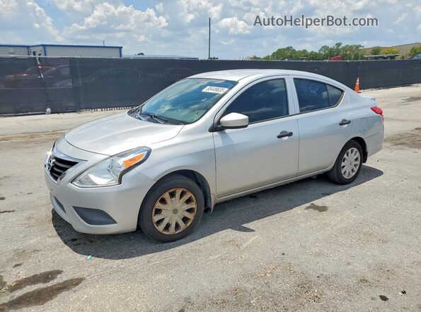 3N1CN7APXJL824887 2018 NISSAN VERSA Silver Rear left