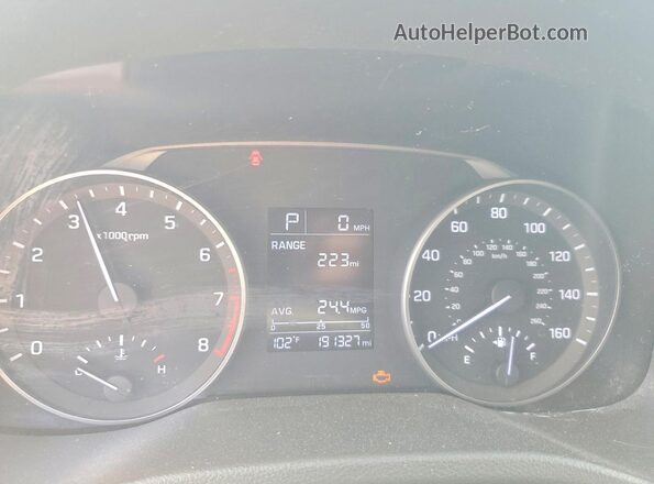 5NPD74LF3HH166726 2017 HYUNDAI ELANTRA Белый Вид задних сидений
