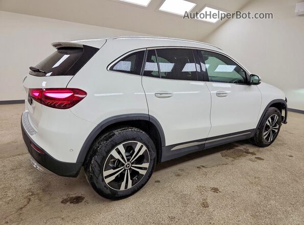 W1N4N4GB6SJ639071 2025 MERCEDES-BENZ GLA Белый Передняя правая четверть