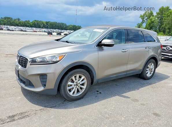 5XYPG4A5XKG488995 2019 KIA SORENTO Silver Հետևի ձախ