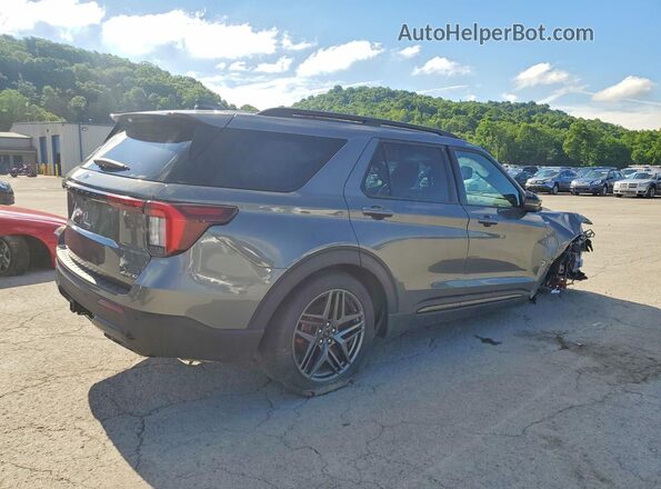 1FMUK8KH7SGB66812 2025 FORD EXPLORER Серый Передняя правая четверть