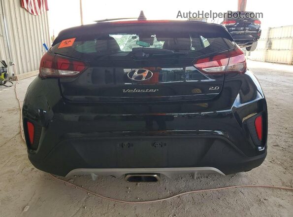 KMHTG6AF1LU029613 2020 HYUNDAI VELOSTER Black Widok wnętrza z przodu