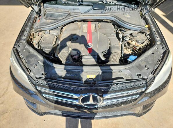 4JGDA6EB0HA933832 2017 MERCEDES-BENZ GLE Черный Вид подкапотного пространства