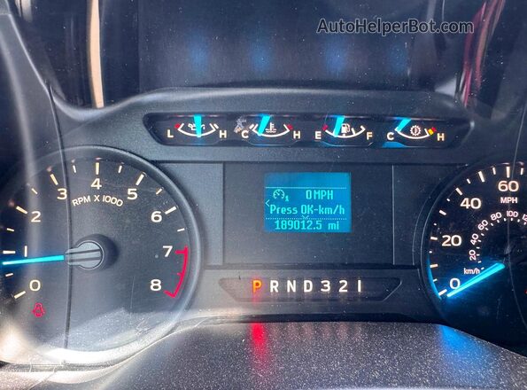 1FTEX1E89HKD49762 2017 FORD F150 Yellow Вид панелі приладів