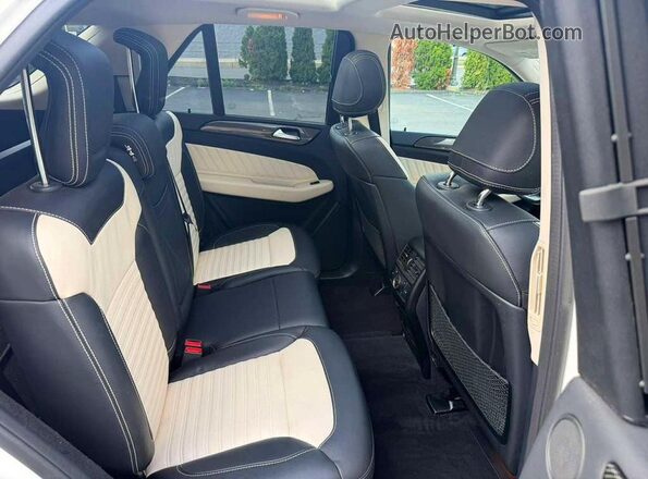 4JGDA6EB4KB203861 2019 MERCEDES-BENZ GLE White Սալոնի 360 աստիճան տեսք