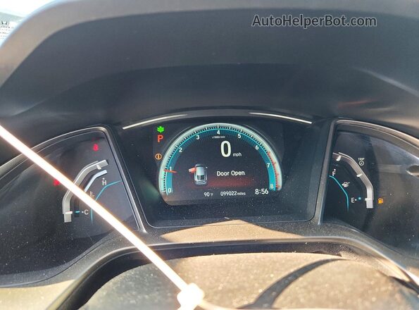 SHHFK7H78HU208346 2017 HONDA CIVIC Silver Widok tylnych siedzeń