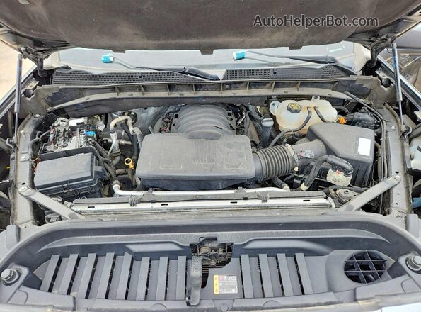 3GTU9FEL3NG169641 2022 GMC SIERRA Black Engine compartment view
