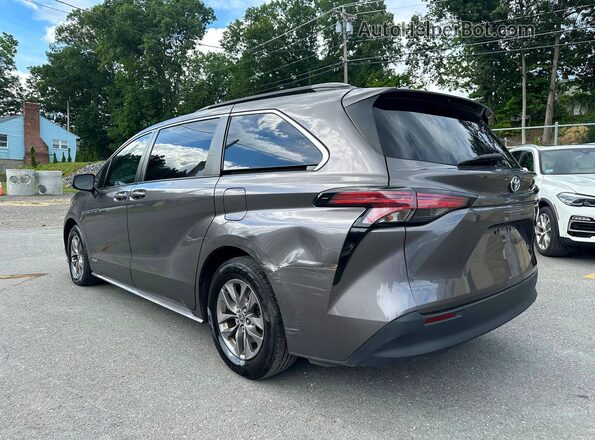5TDKRKEC2MS025577 2021 TOYOTA SIENNA Black Задня права чверть