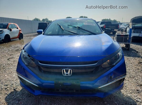 2HGFC2F65LH537280 2020 HONDA CIVIC Blue Հետևի տեսք