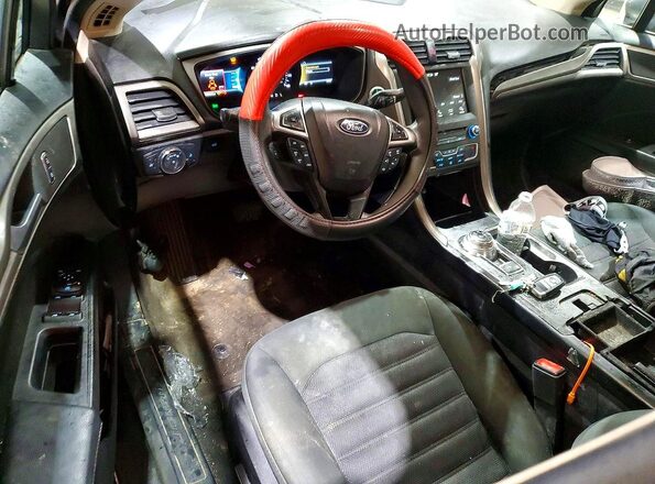 3FA6P0H78JR176468 2018 FORD FUSION Charcoal Առջևի վահանակի տեսք