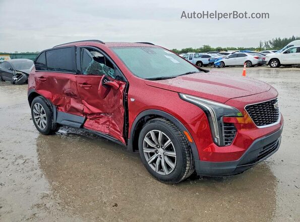 1GYFZER40KF199063 2019 CADILLAC XT4 Red Vista frontal