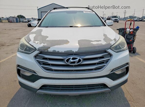 5NMZU3LB6HH015219 2017 HYUNDAI SANTA White Հետևի տեսք