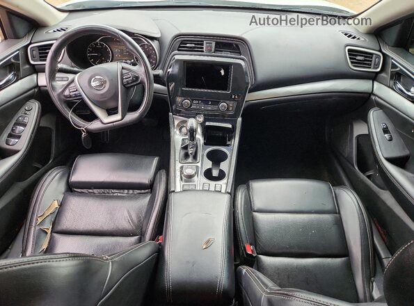 1N4AA6AP2JC391349 2018 NISSAN MAXIMA White Вид щитка приладів