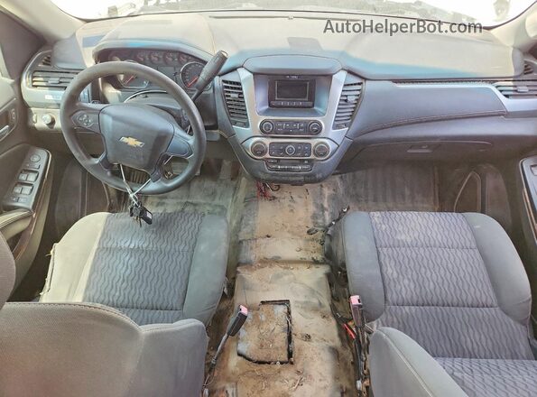 1GNSKFEC0HR270790 2017 CHEVROLET TAHOE Белый Вид щитка приборов