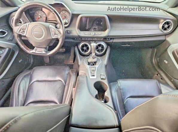 1G1FH1R71J0146409 2018 CHEVROLET CAMARO Black Instrument cluster view
