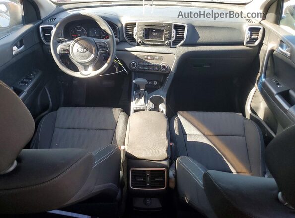 KNDPMCAC6H7164465 2017 KIA SPORTAGE Gold Vista del cuadro de instrumentos