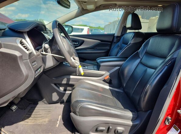 5N1CZ2MG9GN150817 2016 NISSAN MURANO Red Dashboard view