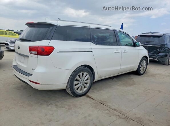KNDMC5C13H6253848 2017 KIA SEDONA White Առջևի աջ