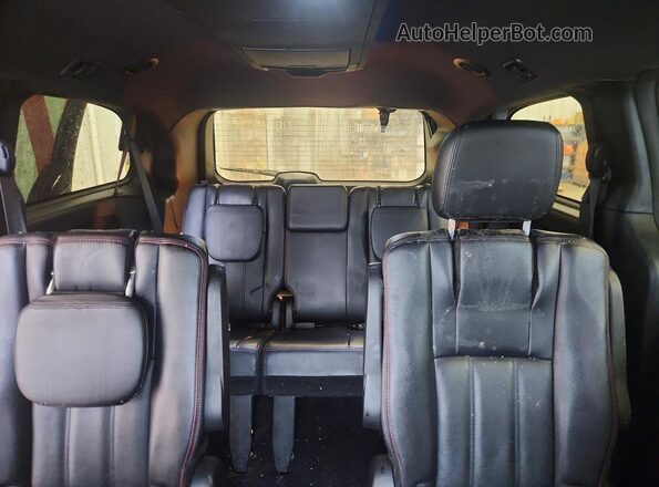 2C4RDGEG5LR187868 2020 DODGE GRAND Gray Widok wnętrza z tyłu