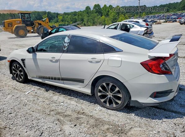 2HGFC2F6XLH599905 2020 HONDA CIVIC White Задня права чверть