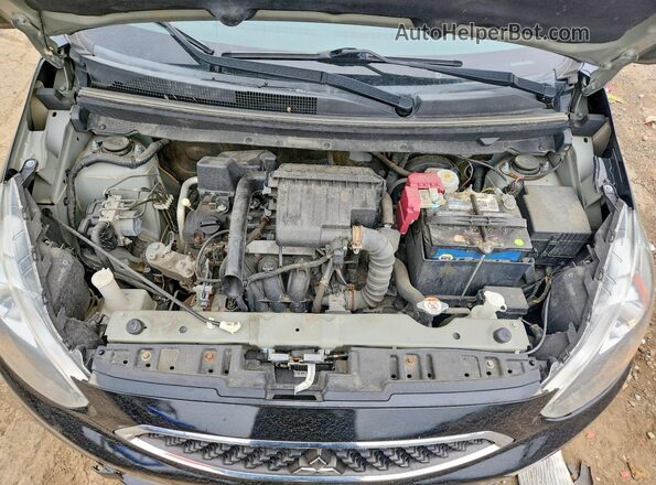 ML32A3HJ9LH009521 2020 MITSUBISHI MIRAGE Black Вид задньої частини салону