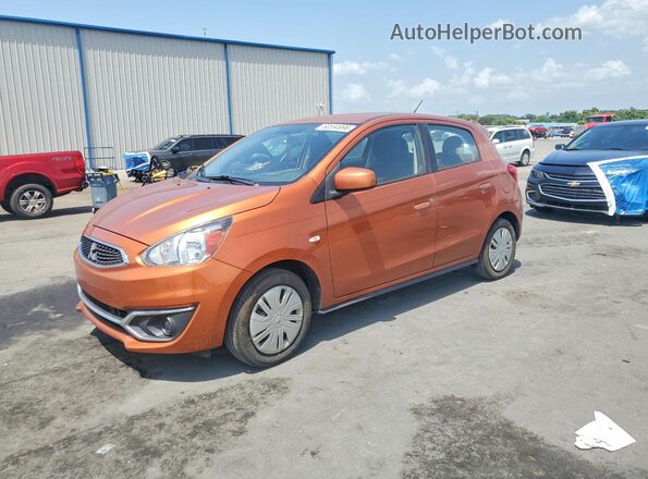 ML32A3HJ3JH014615 2018 MITSUBISHI MIRAGE Orange Tył lewy