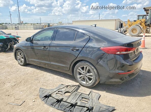 5NPD84LF9JH365833 2018 HYUNDAI ELANTRA Black Задня права чверть