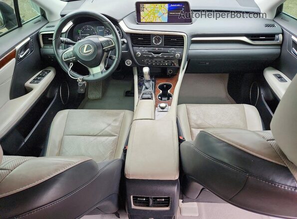 2T2BZMCA3GC033693 2016 LEXUS RX Черный Вид щитка приборов