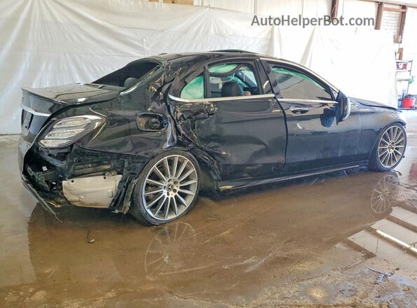 55SWF4JB3JU273189 2018 MERCEDES-BENZ C Black Rear right