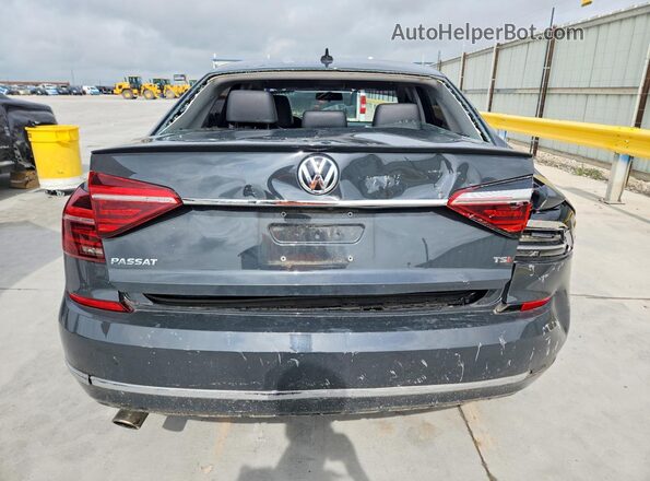 1VWDT7A34HC072174 2017 VOLKSWAGEN PASSAT Gray Вид салону спереду