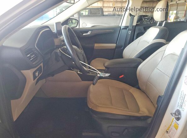 1FMCU9J95LUB15642 2020 FORD ESCAPE White Vista del salpicadero