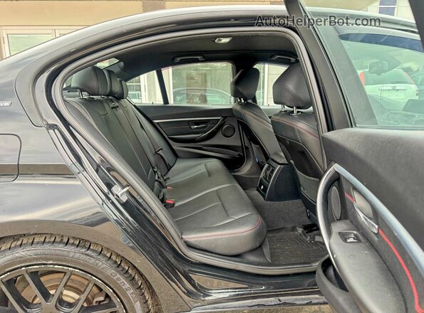 WBA8E1C55JA755929 2018 BMW 3 SERIES Черный Вид сзади