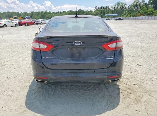 3FA6P0K98GR369822 2016 FORD FUSION Черный Вид салона спереди