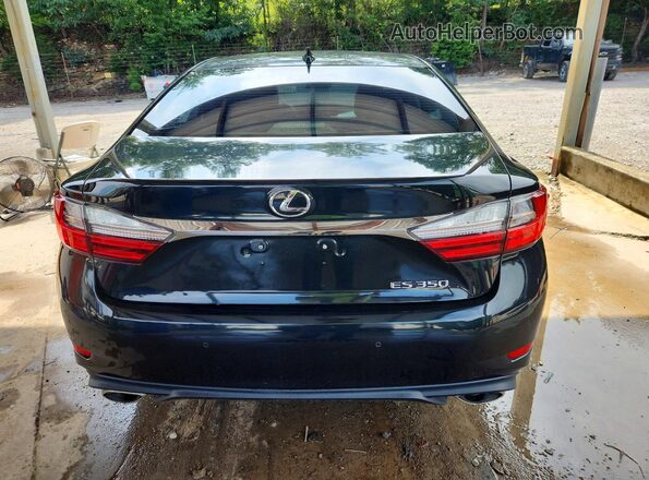 58ABK1GG4GU006385 2016 LEXUS ES350 Black Widok wnętrza z przodu