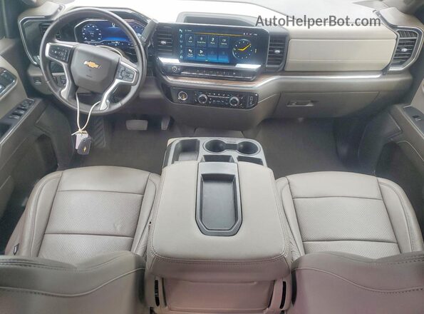 3GCPACE88PG251625 2023 CHEVROLET SILVERADO Black Սարքավորումների վահանակի տեսք