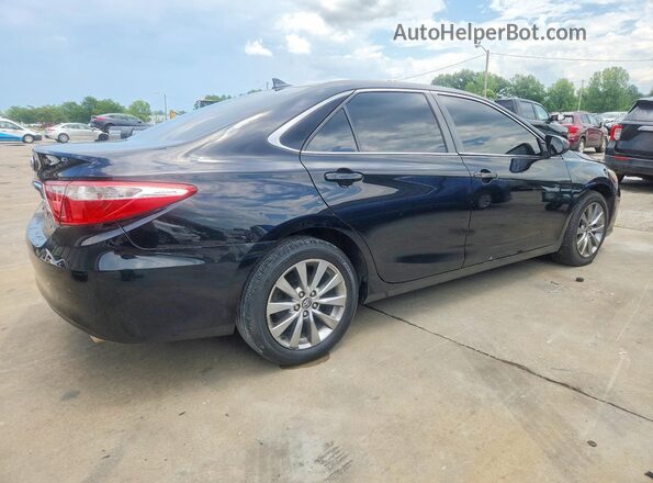 4T1BD1FK7HU228198 2017 TOYOTA CAMRY Черный Передняя правая четверть
