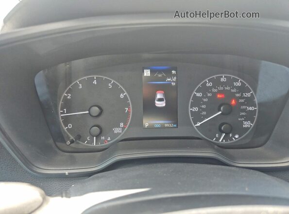 5YFB4MDE7RP084542 2024 TOYOTA COROLLA Black Widok zestawu wskaźników