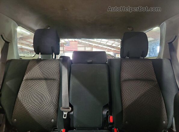 JTEBU5JRXG5372056 2016 TOYOTA 4RUNNER Черный Вид задней части салона