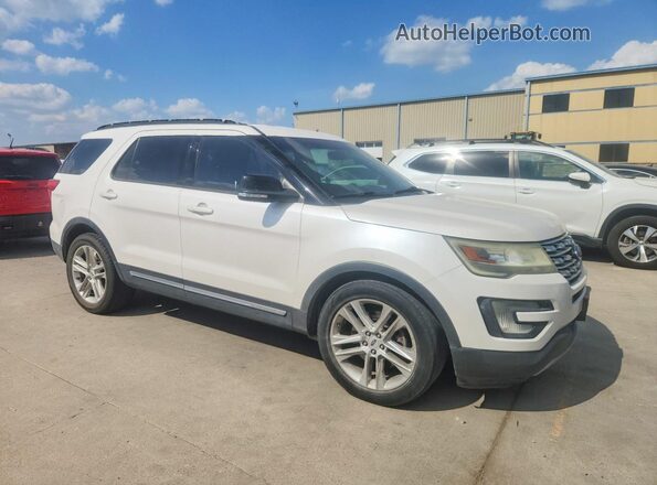 1FM5K7D84GGC86019 2016 FORD EXPLORER White Widok z przodu