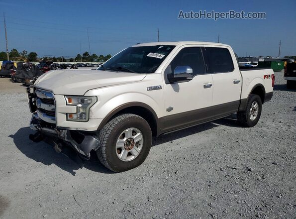 1FTEW1EF7HFA64181 2017 FORD F150 White Задня ліва чверть