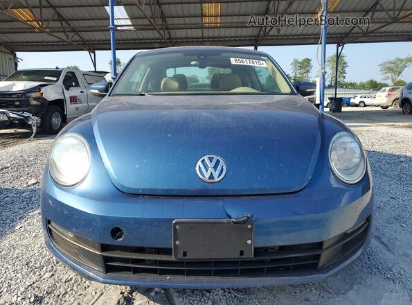 3VWH17AT9GM617144 2016 VOLKSWAGEN BEETLE Blue Հետևի տեսք